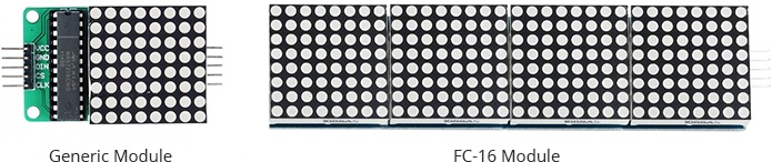 Interfacing MAX7219 LED Dot Matrix Display with Arduino
