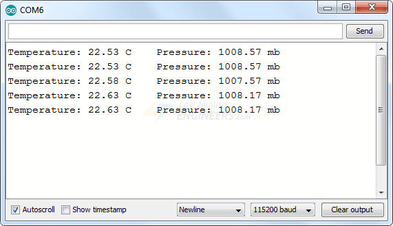 Подключение барометрического датчика давления MS5611 к Arduino