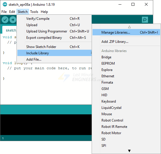 Управление библиотеками