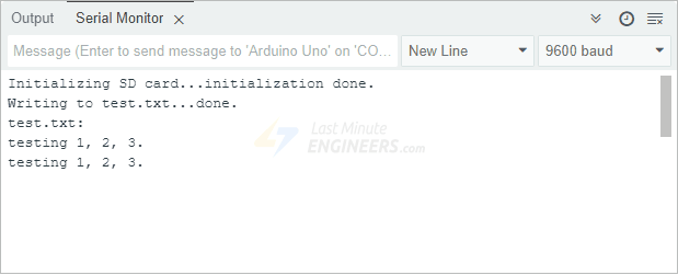 Interfacing Micro SD Card Module with Arduino