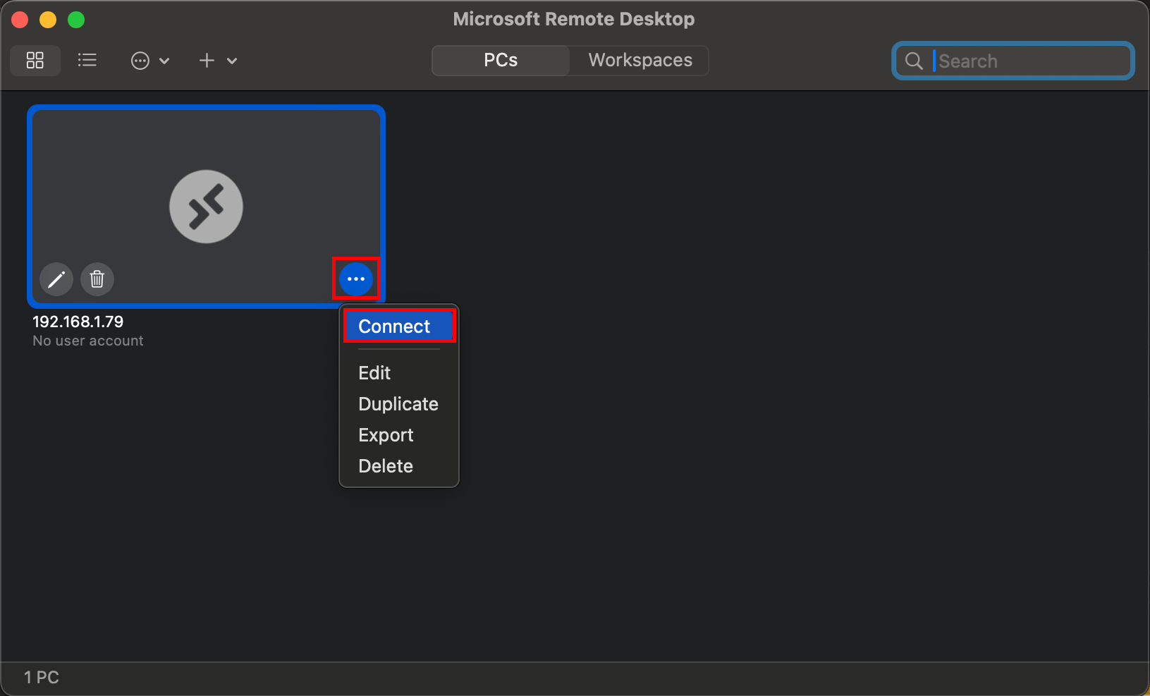 Программа Microsoft Remote Desktop — подключиться к Raspberry Pi