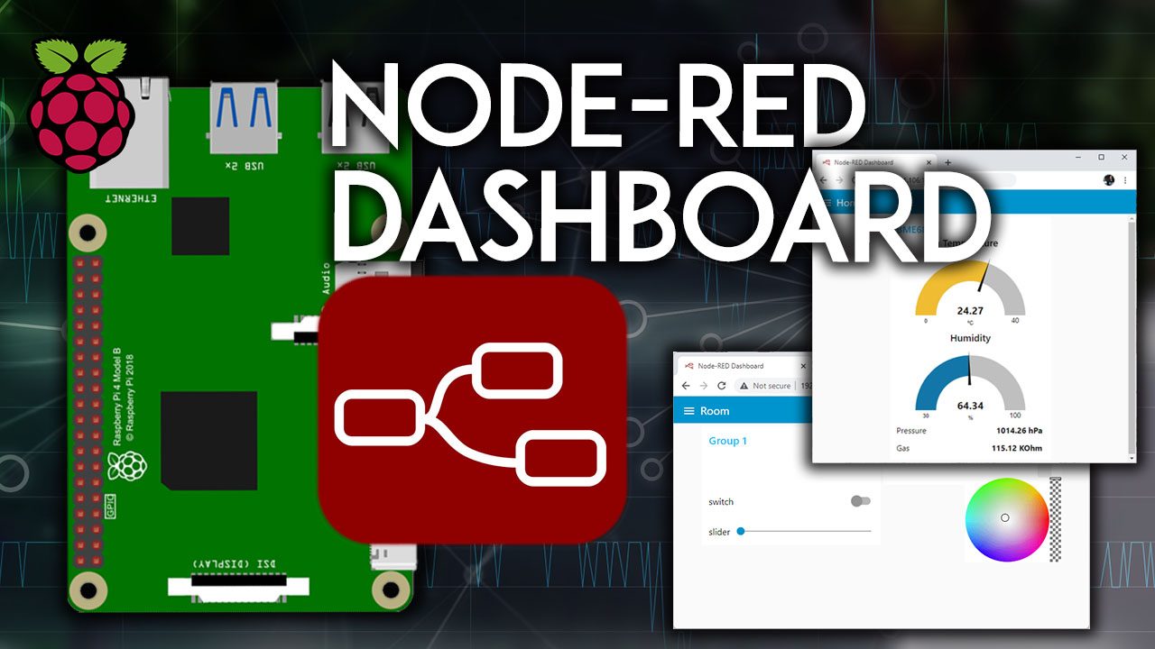 Начало работы с Node-RED Dashboard на Raspberry Pi