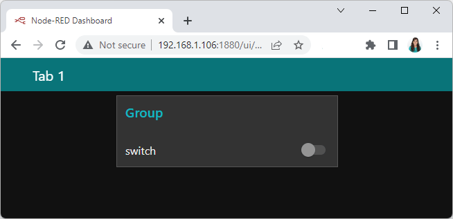 Пользовательская тема Node-RED UI
