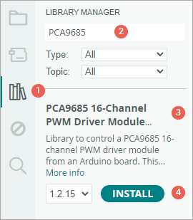 Управление несколькими сервоприводами с помощью модуля PCA9685 и Arduino