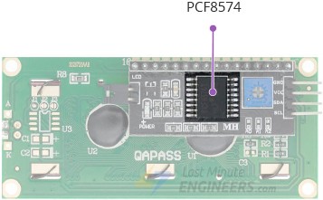 Микросхема PCF8574 на I2C LCD