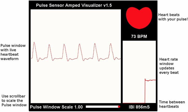 Мониторинг частоты сердечных сокращений с помощью пульсометра и Arduino