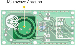 Как работает микроволновый радарный датчик движения RCWL-0516 и его подключение к Arduino