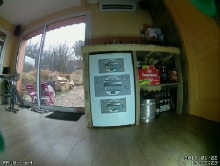 Совместимая с Raspberry Pi камера Fisheye с eBay -- поле зрения