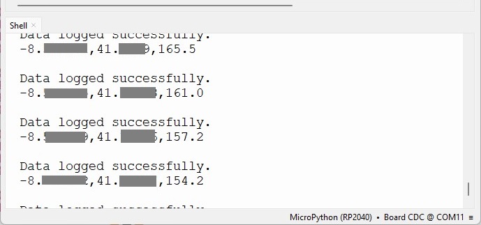 RPi Pico — запись GPS-данных на microSD-карту