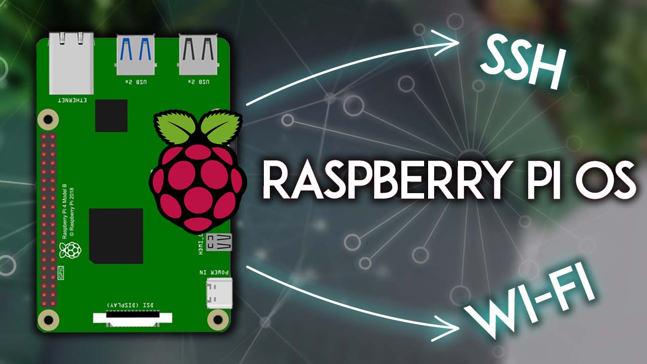 Установка Raspberry Pi OS, настройка Wi-Fi, включение и подключение по SSH