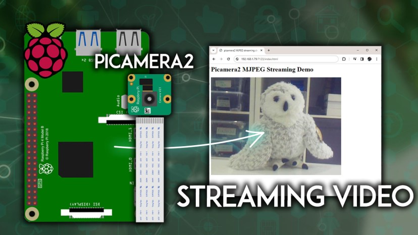 Raspberry Pi MJPEG Streaming Web Server Picamera2