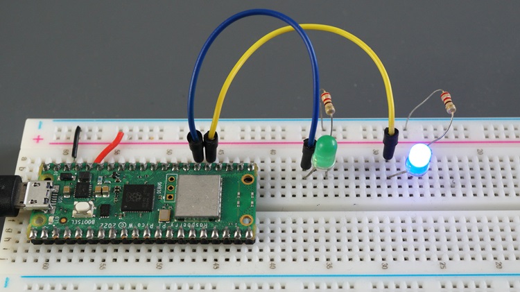 Асинхронное программирование Raspberry Pi Pico W