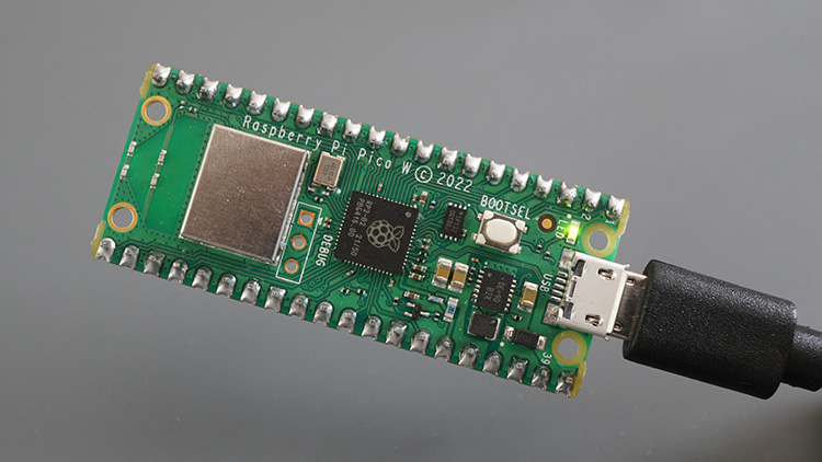 Встроенный светодиод Raspberry Pi Pico W