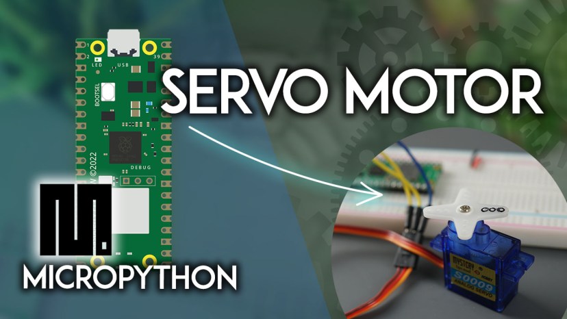Raspberry Pi Pico управление сервоприводом MicroPython