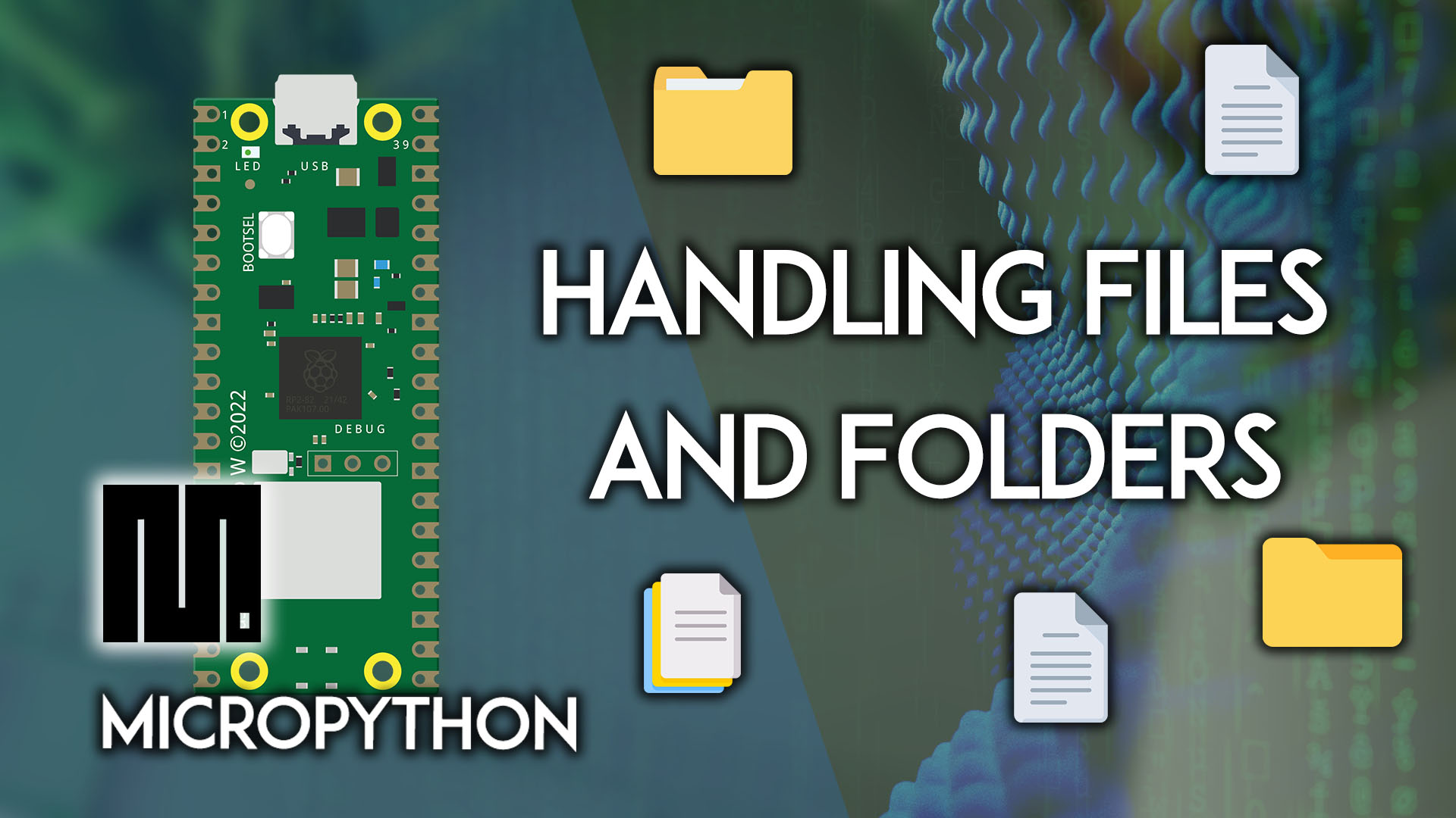 Raspberry Pi Pico - работа с файлами и директориями MicroPython