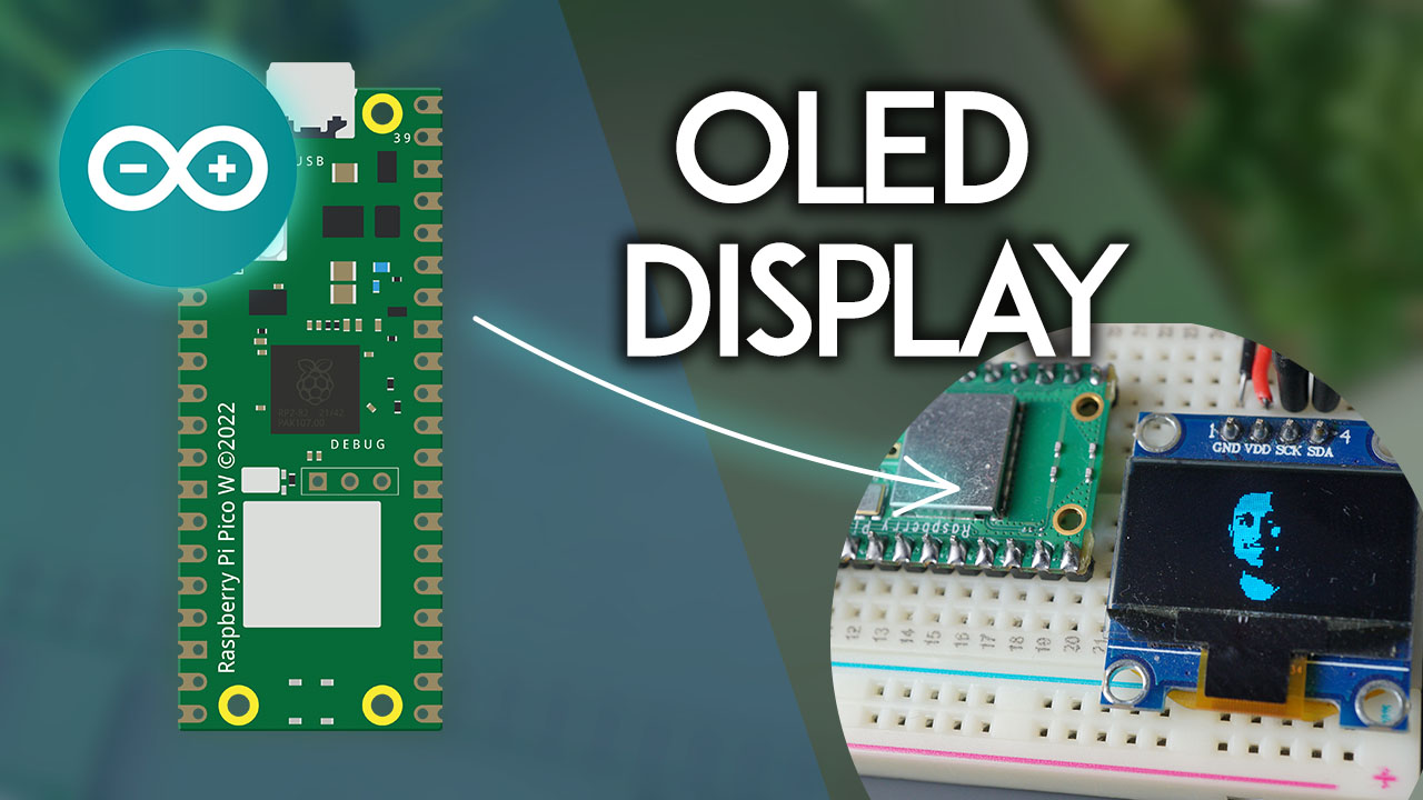 Raspberry Pi Pico с OLED-дисплеем SSD1306 Arduino IDE