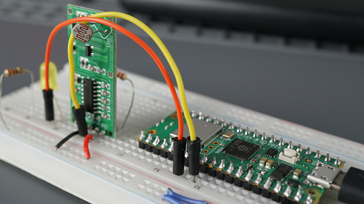 Raspberry Pi Pico — подключение микроволнового радарного датчика RCWL-0516