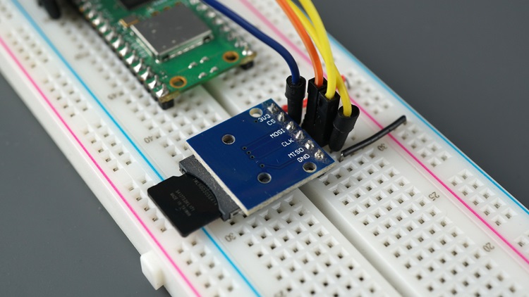 Raspberry Pi Pico - логирование данных на MicroSD-карту