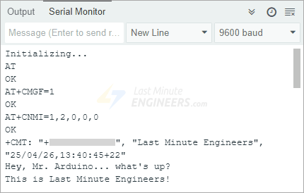 Send Receive SMS & Call with SIM900 GSM Shield & Arduino