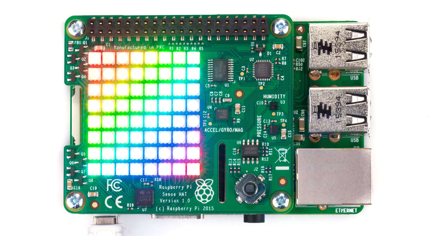Руководство по Raspberry Pi Sense HAT