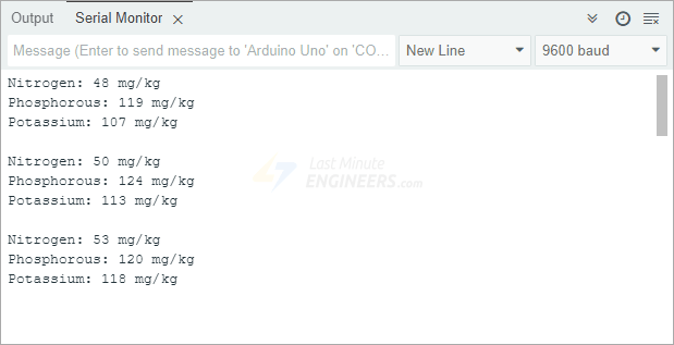 Подключение датчика NPK почвы к Arduino