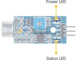 Подключение звукового датчика к Arduino и управление устройствами по хлопку