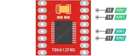 Управление двигателями постоянного тока с помощью TB6612FNG и Arduino