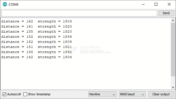 Подключение LiDAR-датчика TFMini-S к Arduino