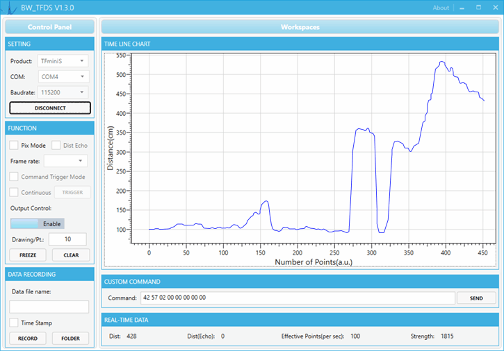 Подключение LiDAR-датчика TFMini-S к Arduino