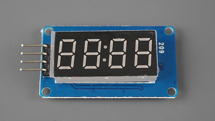 TM1637 4-разрядный 7-сегментный дисплей