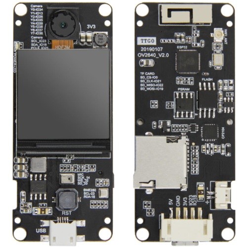 T-Camera Plus Pins GPIO