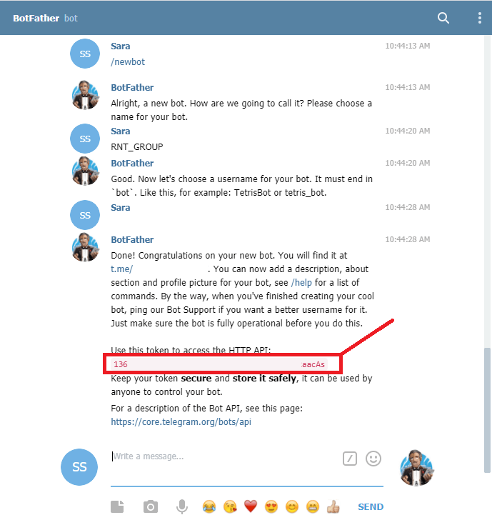 Создание бота Telegram в Telegram Web App