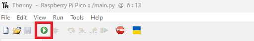 Запуск файла в Thonny IDE