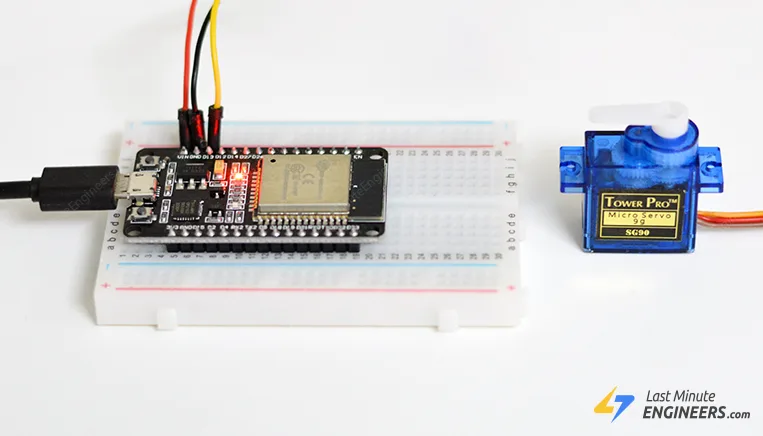 Руководство по управлению сервоприводами с помощью ESP32