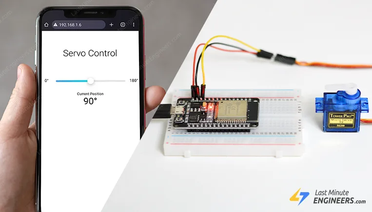 Руководство по управлению сервоприводом ESP32 через веб-интерфейс