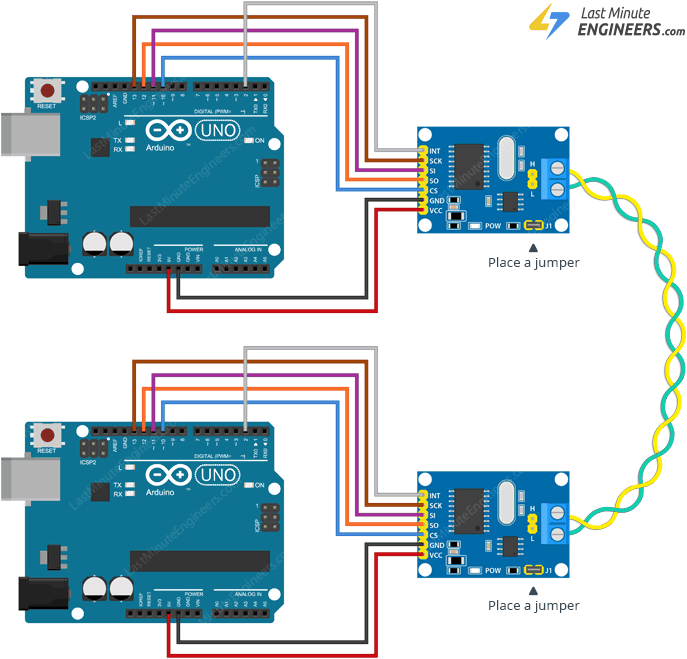 Create Your Own CAN Network With MCP2515 Modules and Arduino