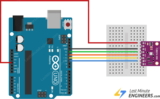 Interfacing BMP388 Barometric Pressure Sensor (Altimeter) with Arduino