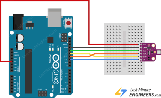 Interface BME680 Environmental Sensor with Arduino