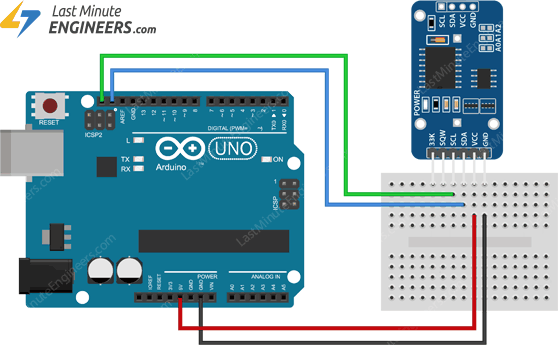 Interface DS3231 Precision RTC Module with Arduino
