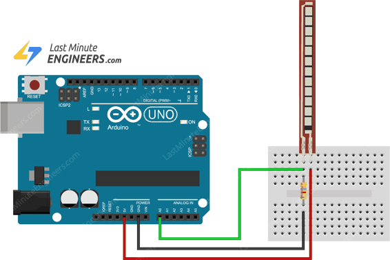 Interfacing Flex Sensor with Arduino