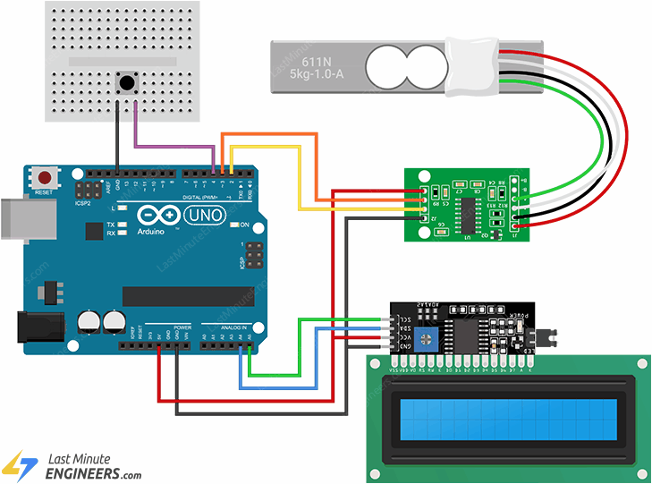 Создание цифровых весов с HX711 и Arduino