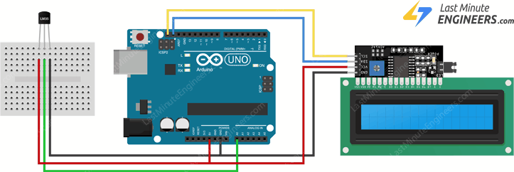 Interfacing LM35 Temperature Sensor with Arduino