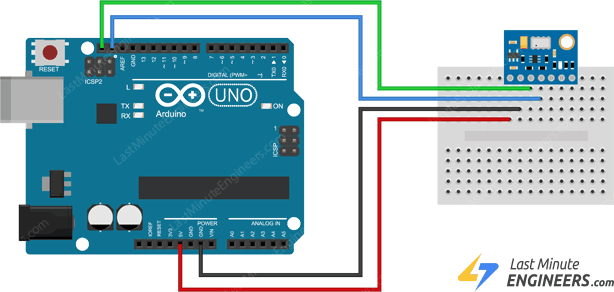Подключение барометрического датчика давления MS5611 к Arduino