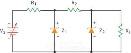 Стабилитрон в качестве предварительного стабилизатора