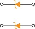 Схемные обозначения стабилитрона
