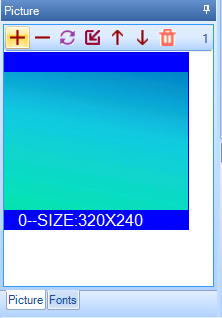 Добавление фонового изображения в Nextion Editor