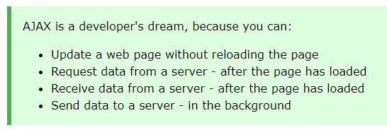 AJAX для разработчиков