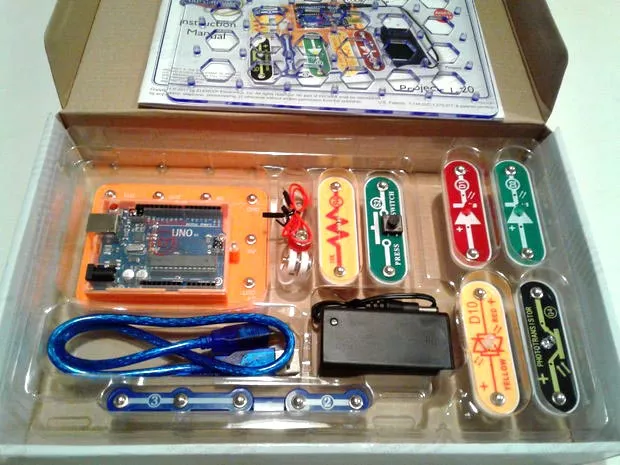 Комплект Snapino — содержимое