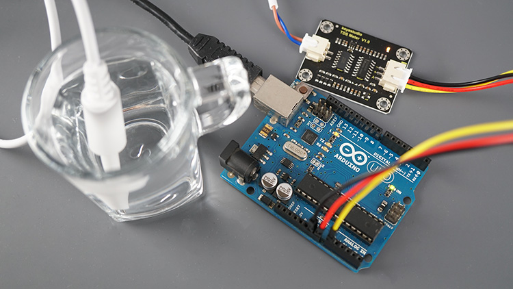 Arduino с датчиком TDS для измерения качества воды