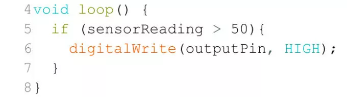 Условный оператор в Arduino